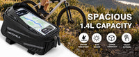 MOTOVELO Dash — 1.4L Touch-Screen Frame Bag