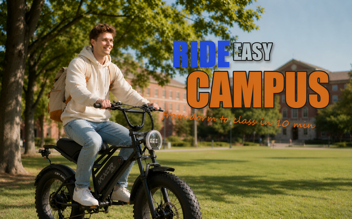 MOTOVELO VEXOR 20X e-bike on campus